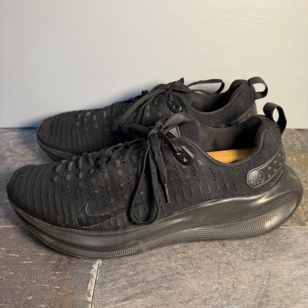 Nike Infinity RN 4 Black/Black/Anthracite Men's Size 13 Running Shoe